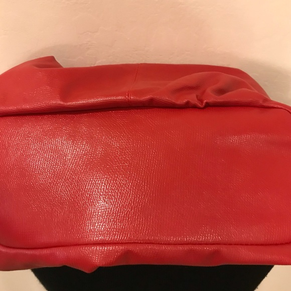 NEW RED TASSELS HOBO BAG - Picture 6 of 8